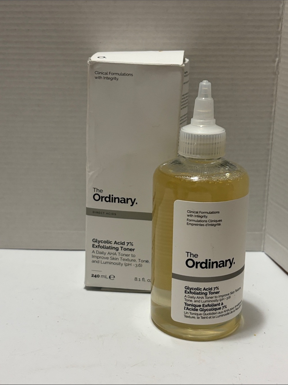 The Ordinary Glycolic Acid 7% Exfoliating Toner 8.1fl oz A Daily AHA Toner